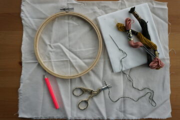 materials for embroidery